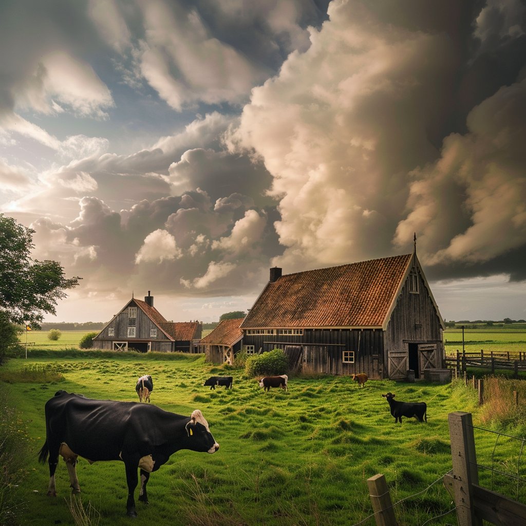 Het dagelijkse leven op de boerderij